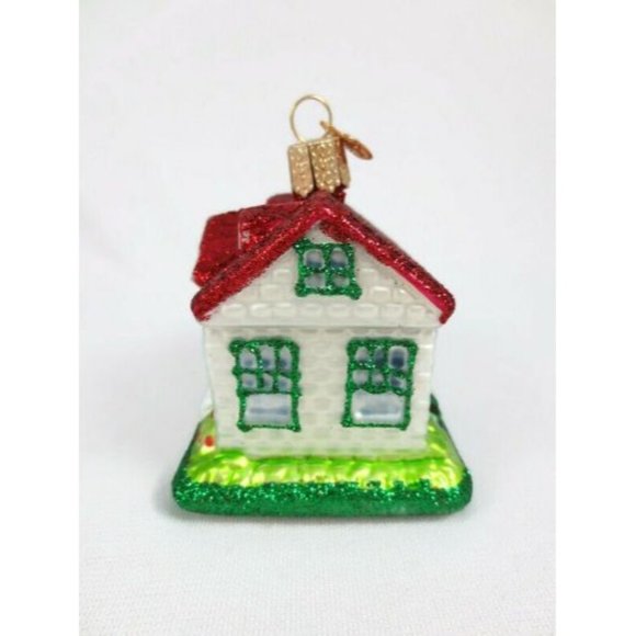 First Home Retired Old World Christmas Ornament - Picture 4 of 4